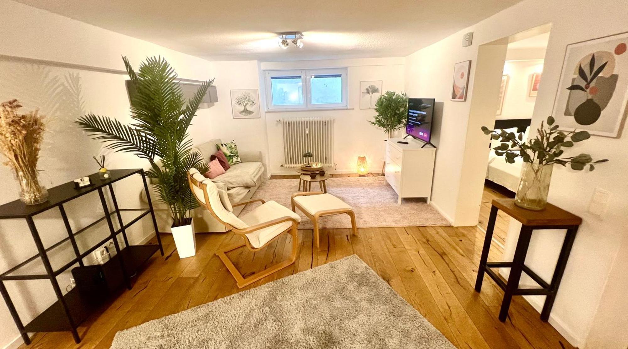 Gemuetliche Souterrain Wohnung Neben Der Universitaetsklinik In Homburg Exteriér fotografie